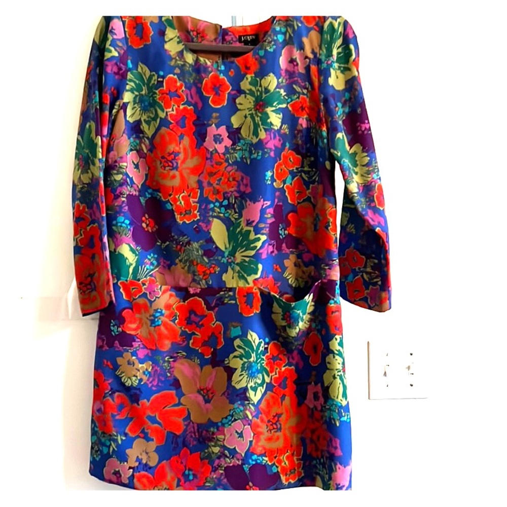Woman’s floral dress